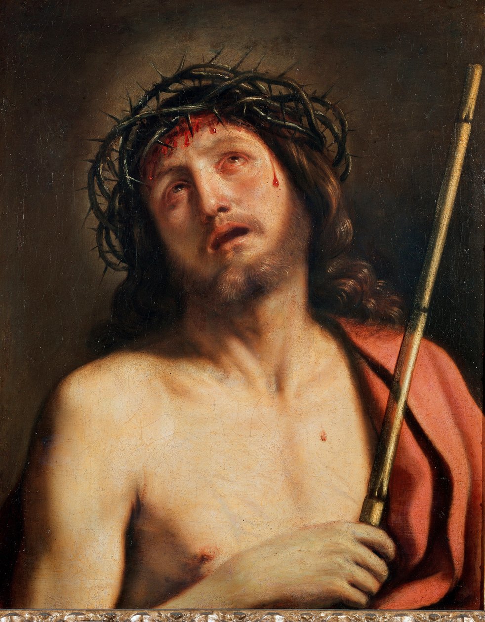 エックセ・ホモ」ジョヴァンニ・フランチェスコ・バルビエリ・ゲルチン（イル・グェルチーノ）（1591-1666）の絵画 1618年 ローマ、コルシーニ美術館周辺 作： グエルチーノ