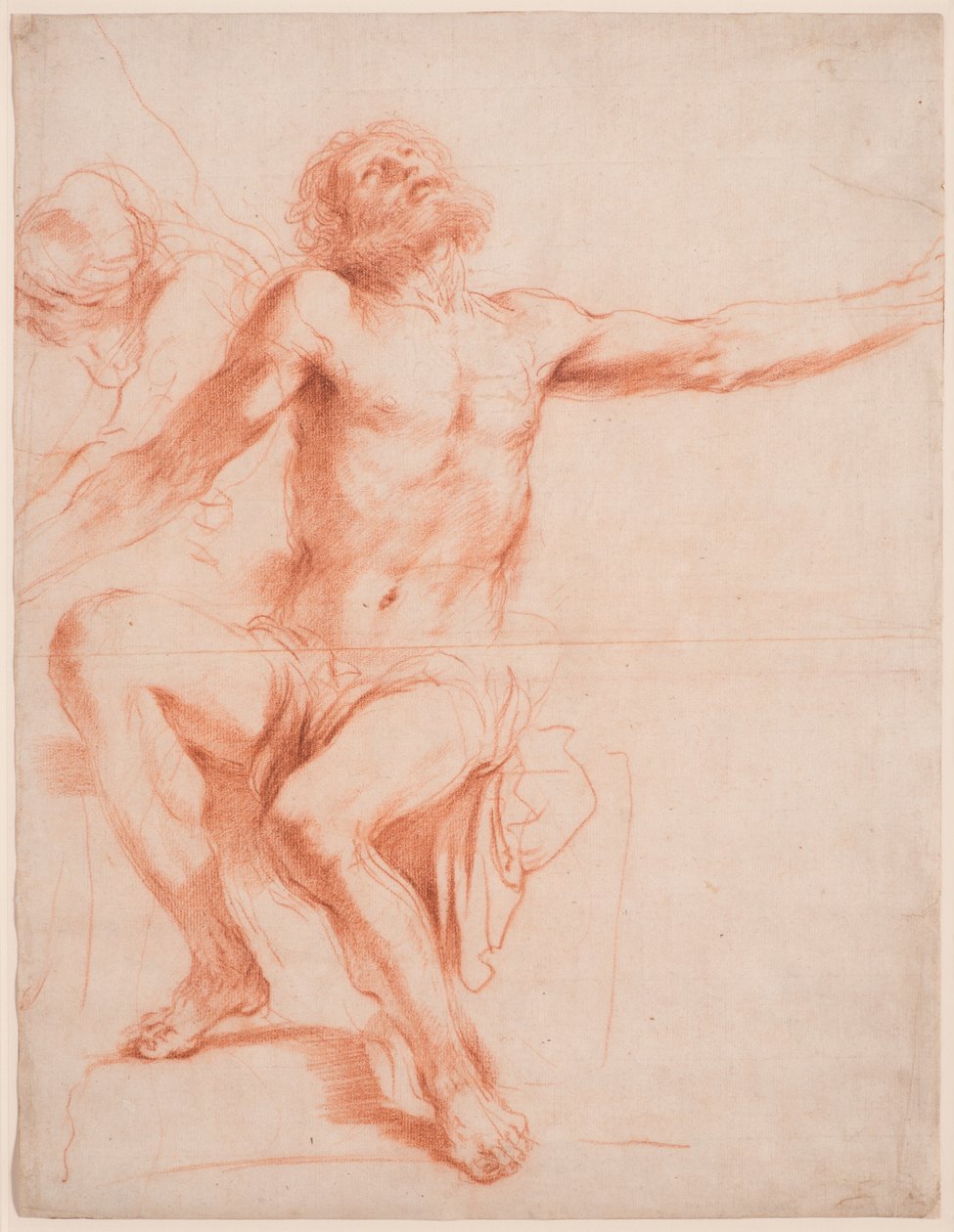 Studie für "Das Martyrium des Heiligen Bartholomäus" 作： グエルチーノ