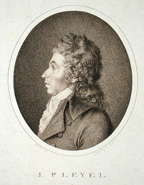 イグナズ・ジョセフ・プレイエル（1757-1831） F.W.ネットリングの刻印 作： ゲリン（後）