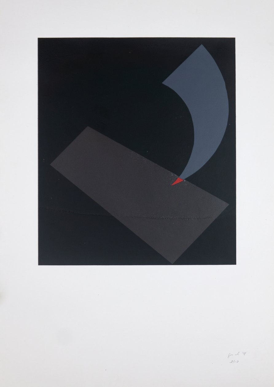 Prometheus Wound In Silkscreen, 2018（シルクスクリーン） 作： ギルヘルム・ポンテス