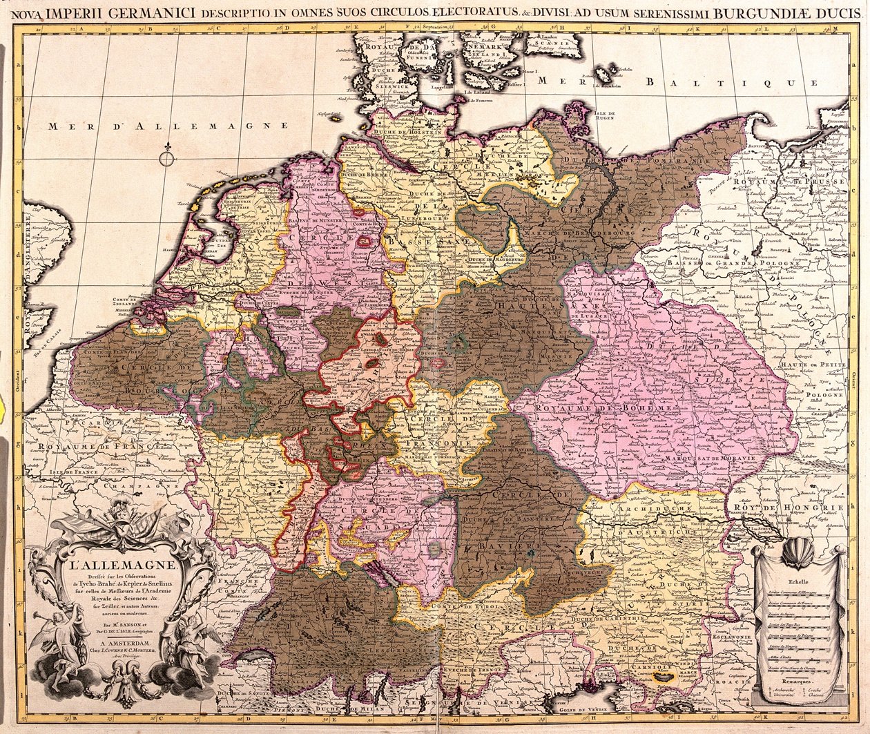 ベルギー, オランダ, ドイツ, ポーランド（ポマール県, 西ポマール県, ルブシュ県, 下シレジア県）, チェコ共和国（オロムク県, 南モラヴィア県, プラハ県, 中央ボヘミア県, 南ボヘミア県, Plzeオロムク、南モラヴィア、プラハ、中央ボヘミアン、南ボヘミアン、プルゼ、カルロヴィ・ヴァリ、ラベム、リベレツ、フラデツ・クラーロヴェ、 作： ギヨームデリ