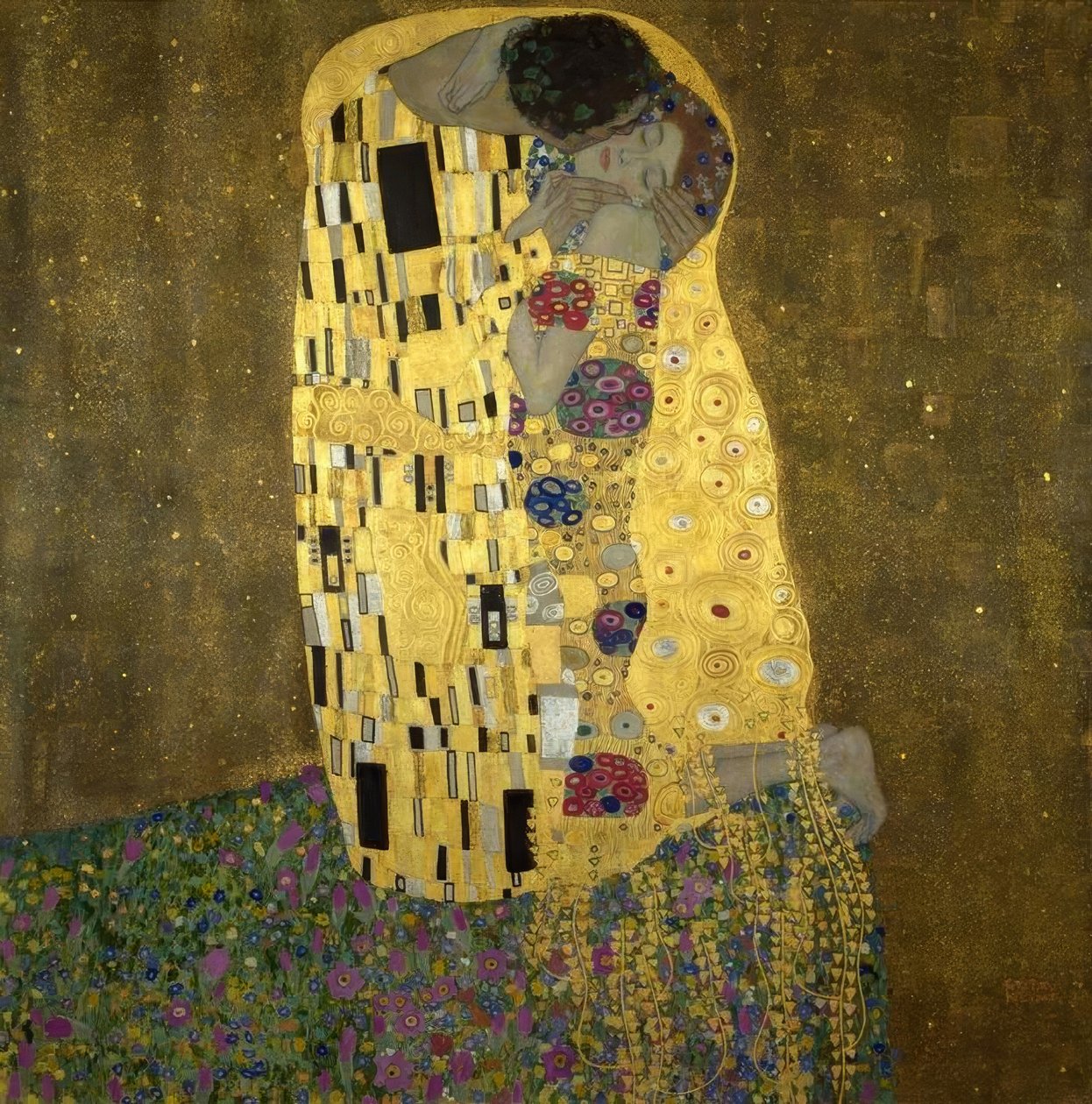 キス 作： グスタフ・クリムト