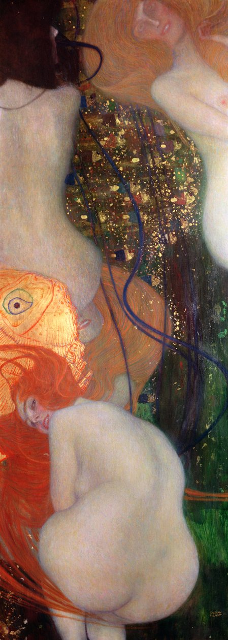 金魚、1901-02 作： グスタフ・クリムト
