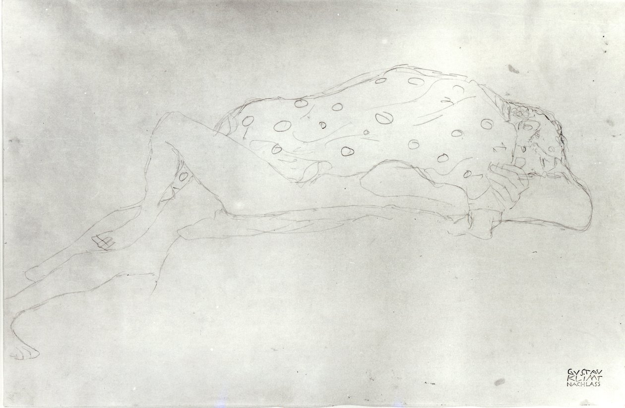 恋人たち、1913年頃 作： グスタフ・クリムト