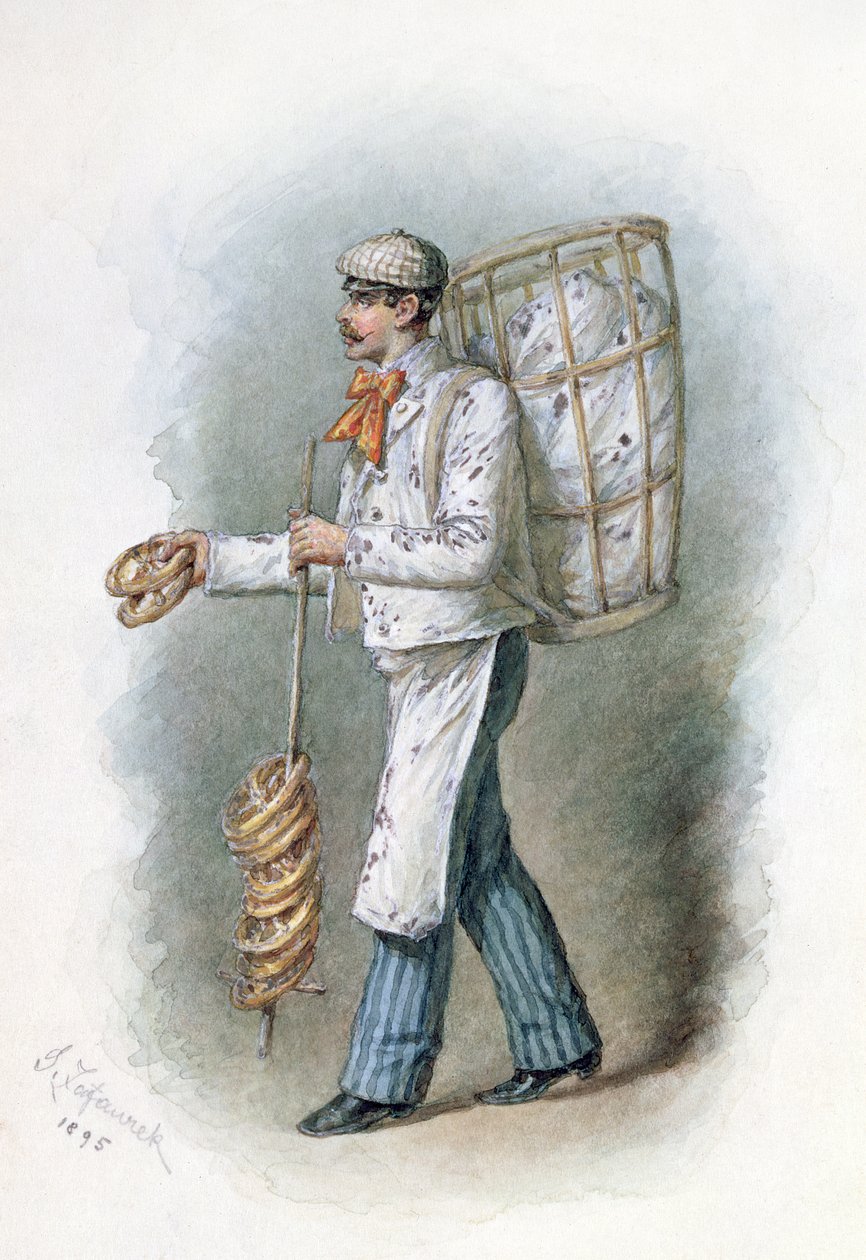 ベイカー、1895 作： グスタフ・ザファウレク