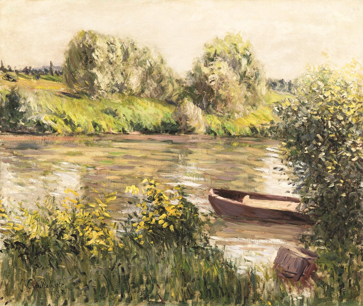 フランス語：Barque près de la rive, effet d