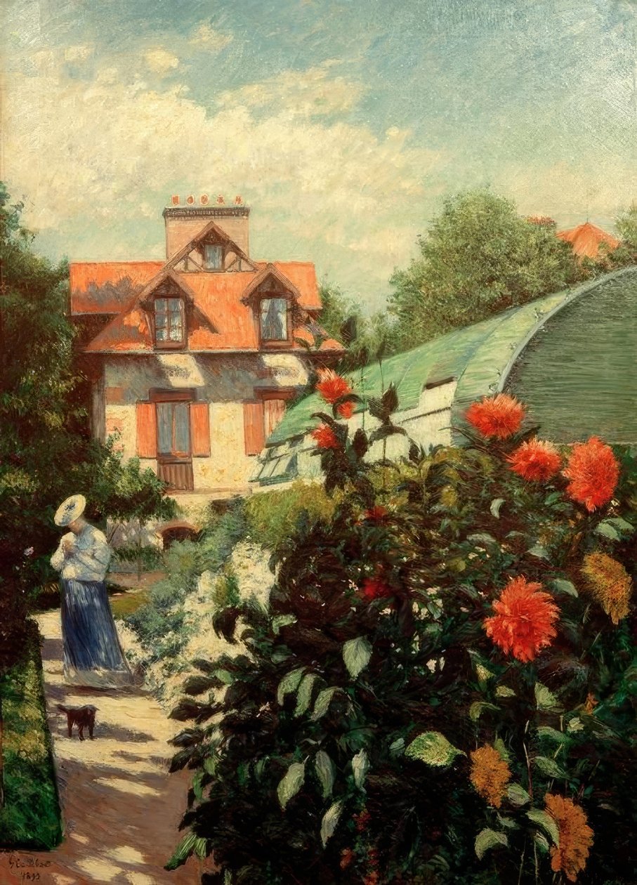 庭、プチジェヌヴィリエ（レダリア、jardin du peti
