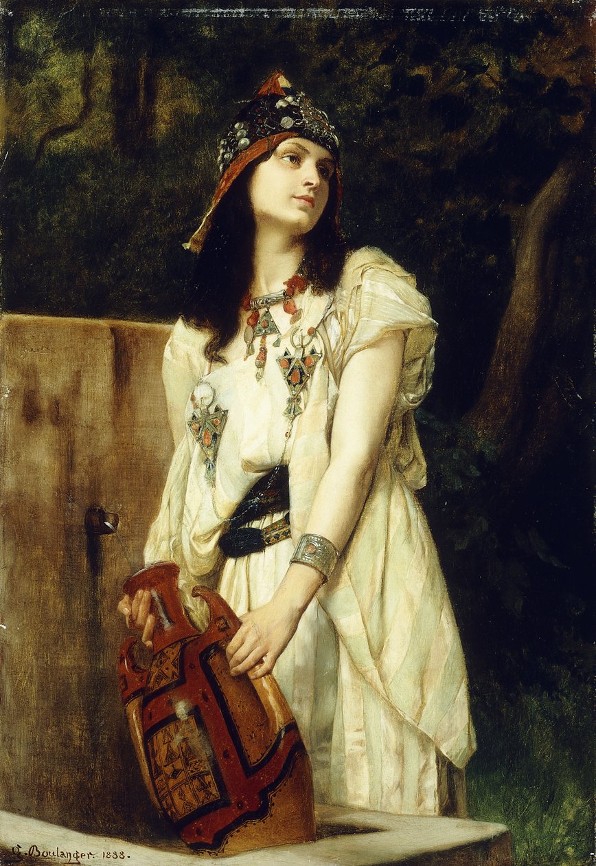 骨壷の女1888 作： ギュスターヴ・クラレンス・ロドルフ・ブーランジェ