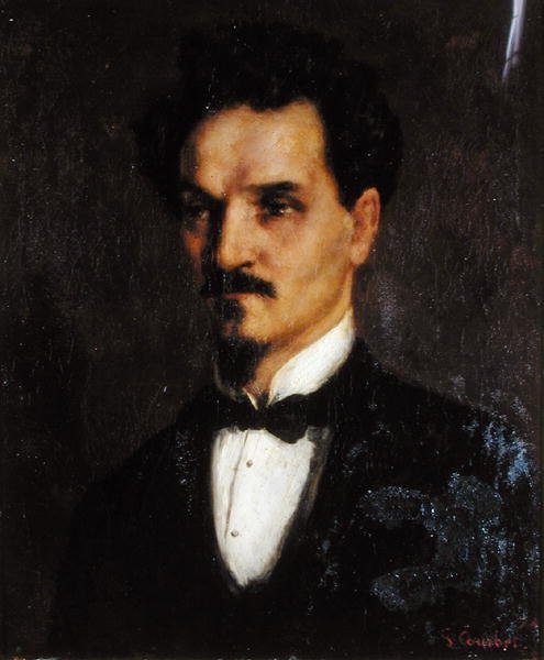 アンリロシュフォール（1830〜1913年）1874年 作： ギュスターヴ・クールベ