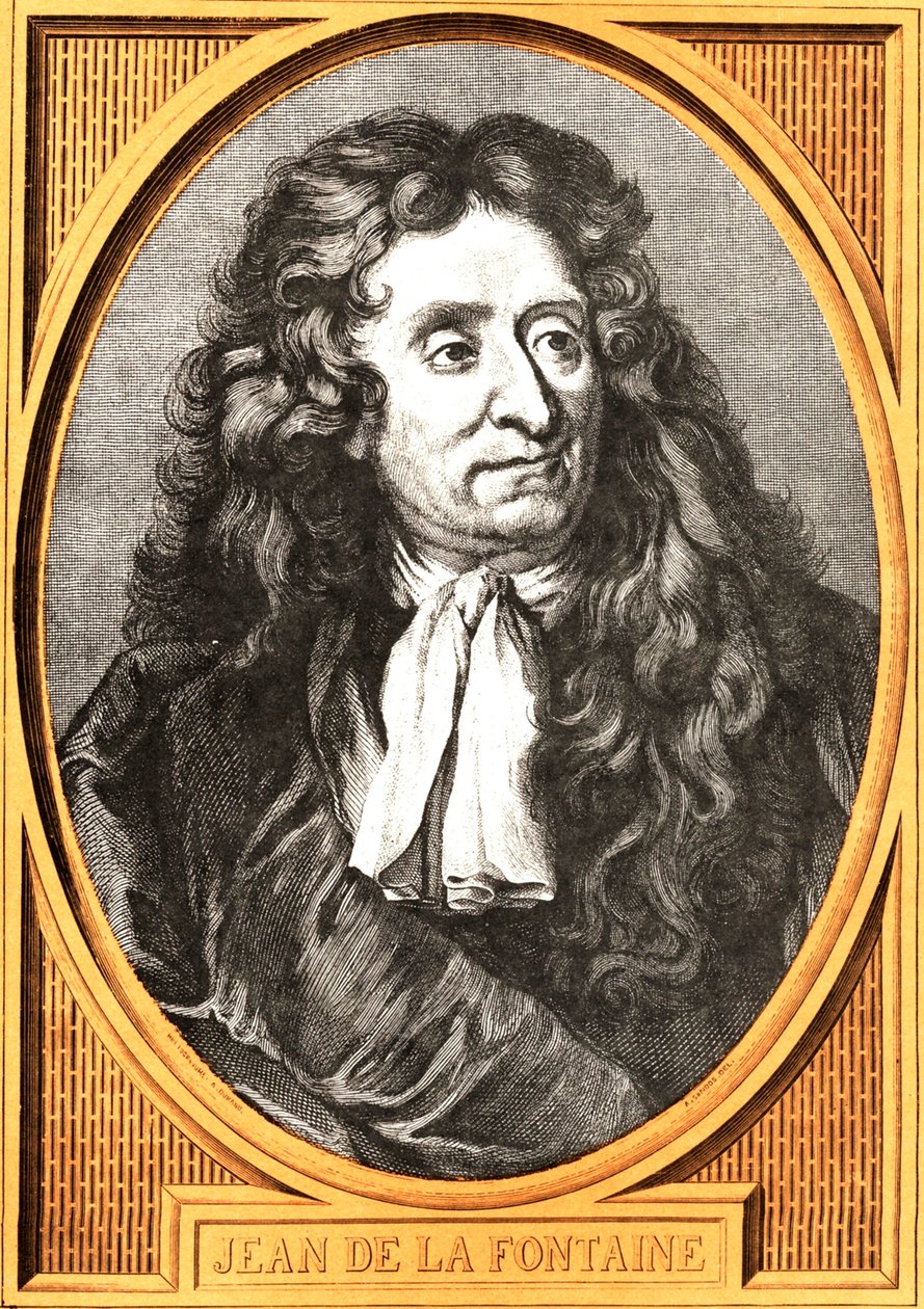 ジャン・ド・ラ・フォンテーヌ 1621～1695年、19世紀。 作： ギュスターヴ・ドレ