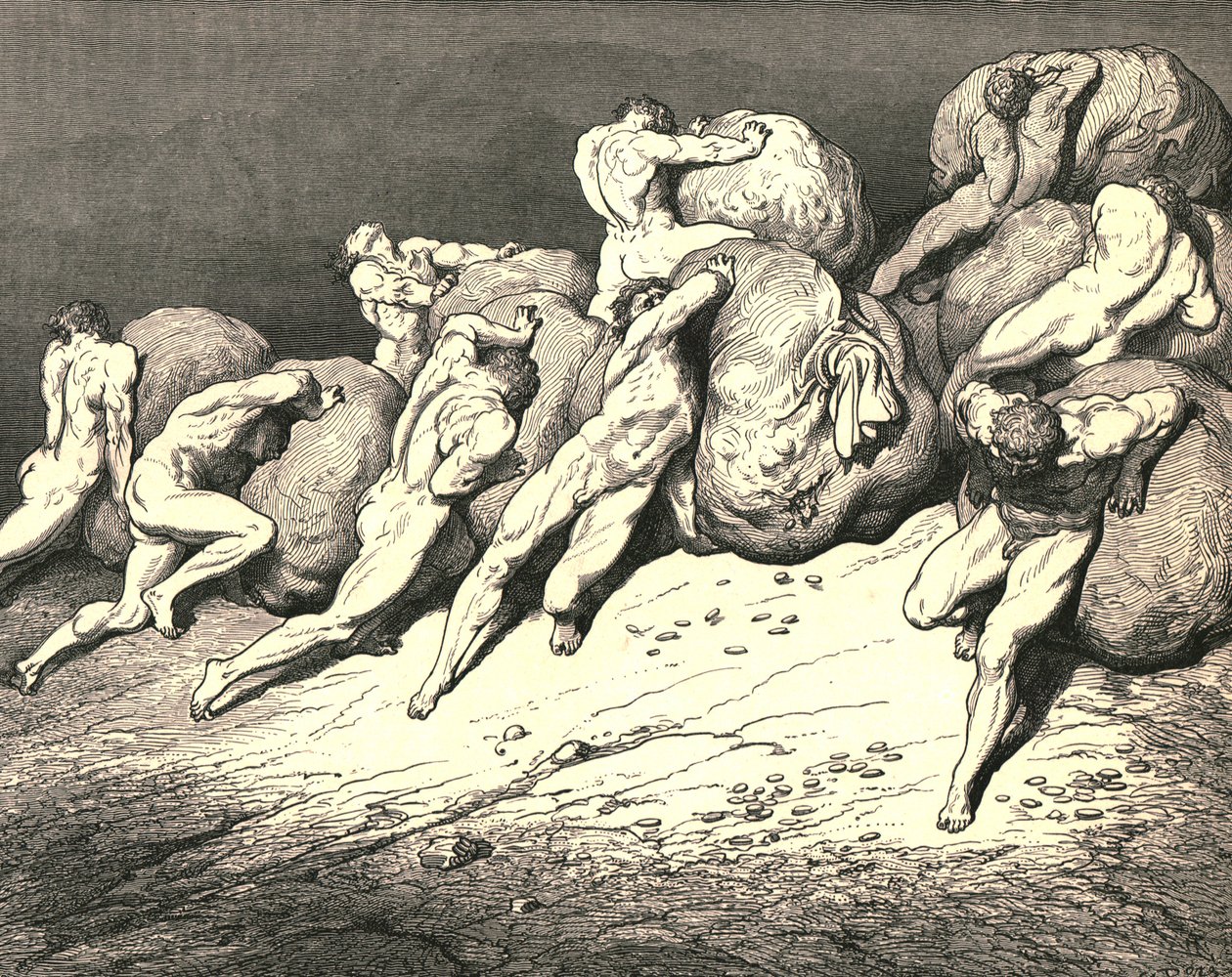 すべての金が月の下にあるわけではなく、c1890でした。 作： ギュスターヴ・ドレ