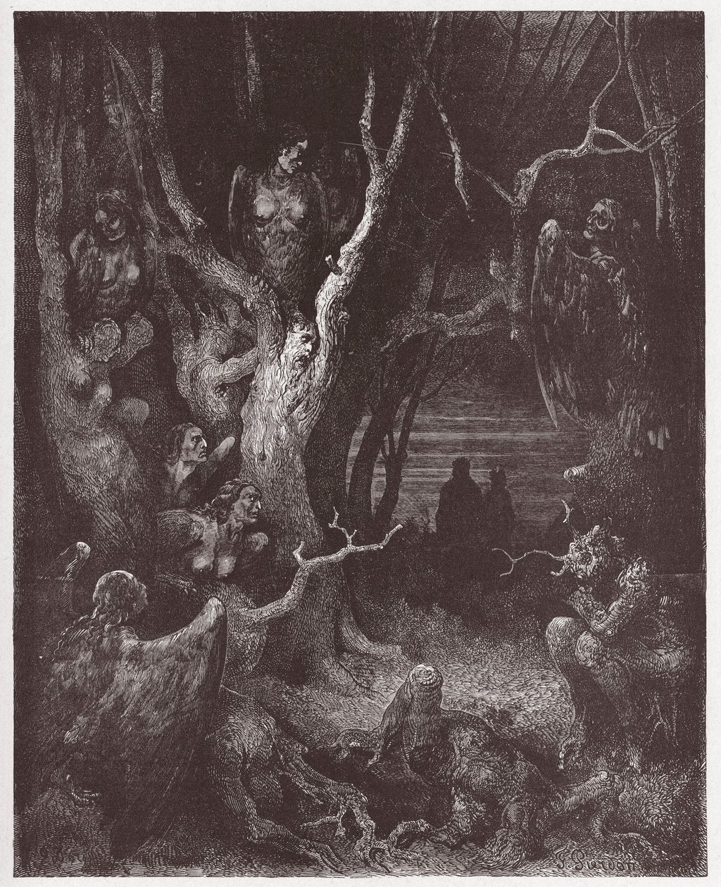 神曲』『インフェルノ』第13番「自殺者の森のハーピー」 - ダンテ