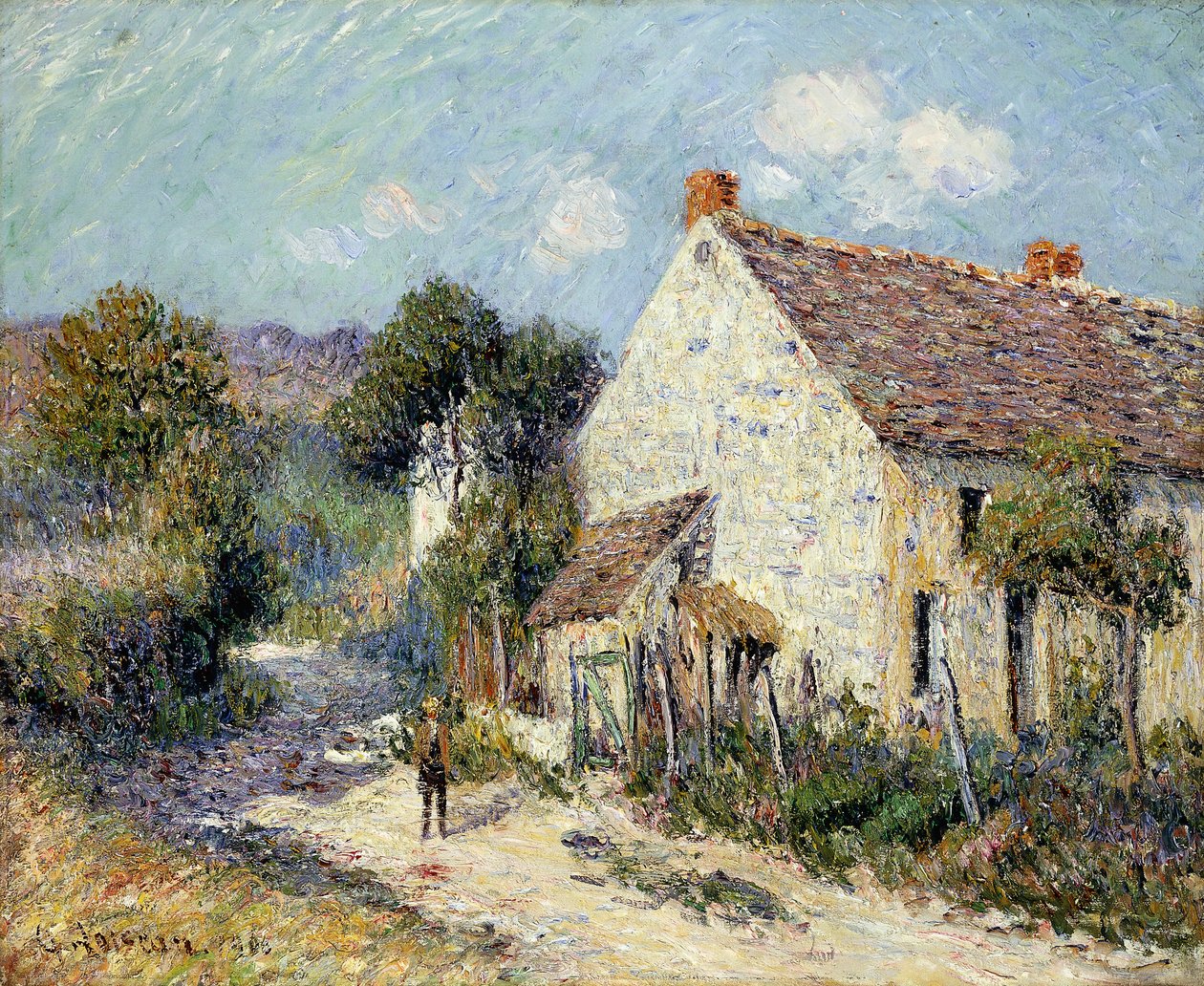 セーヌ・エ・オワーズの風景。セーヌエオワーズの風景、1906年 作： グスタフ・ロワゾー