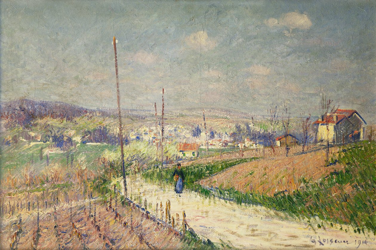 イルドフランスの春。イルドフランスの春、1916 作： グスタフ・ロワゾー