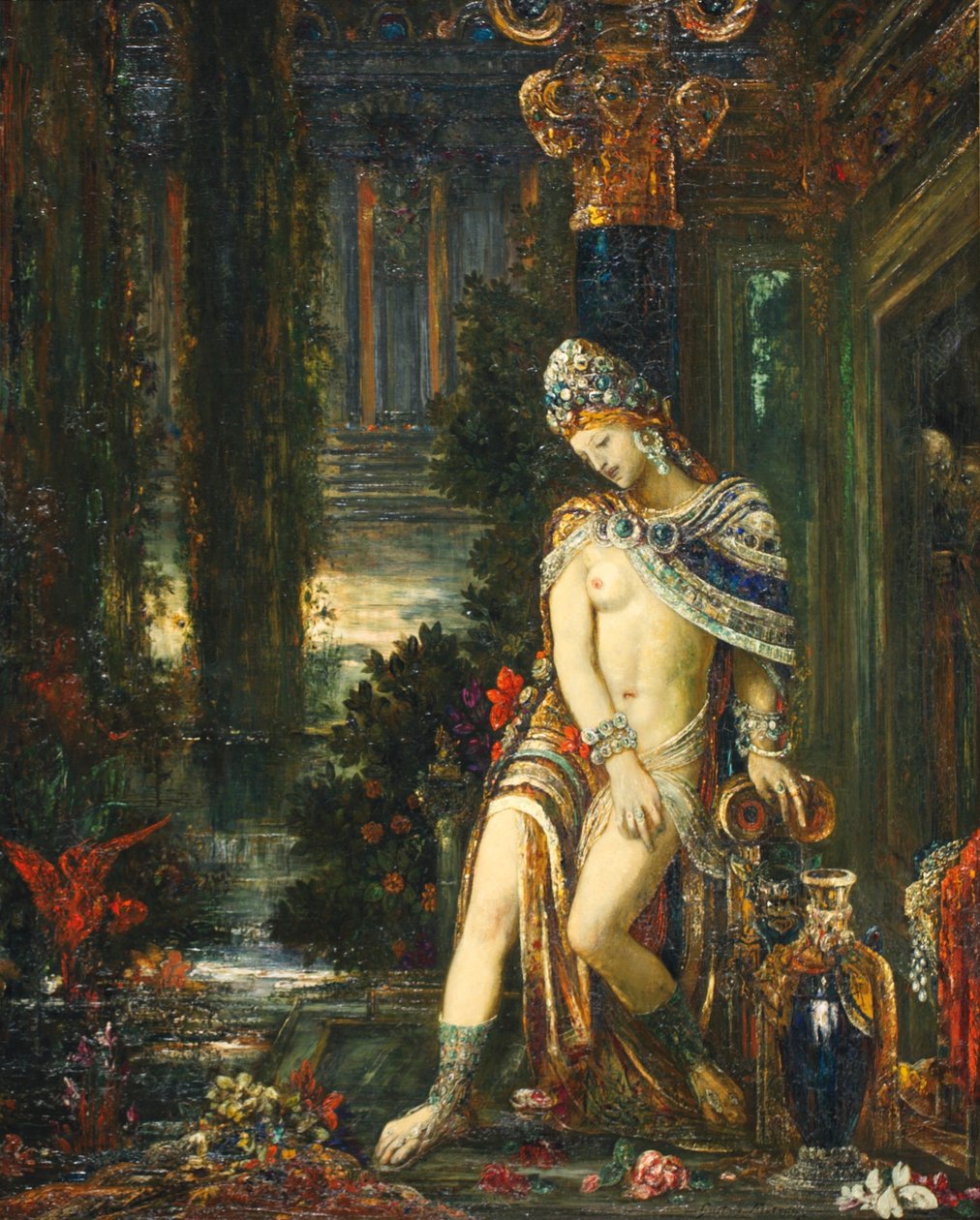 フランス語：Suzanne et les vieillards 作： ギュスターヴ・モロー