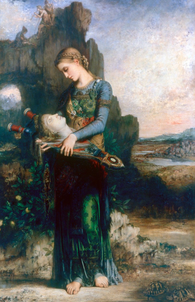 オルフェウス、1865 作： ギュスターヴ・モロー