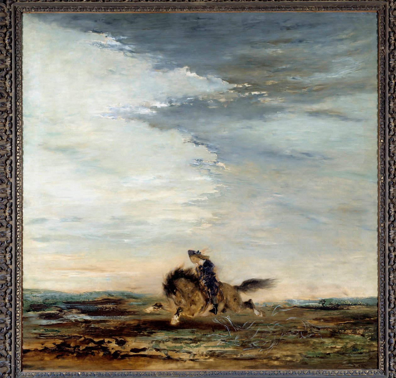 スコットランドの騎手 ギュスターヴ・モロー（1826-1898）の絵画 19世紀。パリ、ギュスターヴ・モロー美術館 作： ギュスターヴ・モロー
