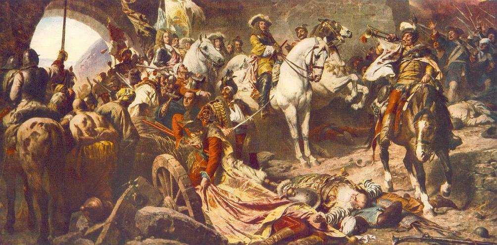 1686年のブダ城の奪還 作： ジュラ・ベンチュル