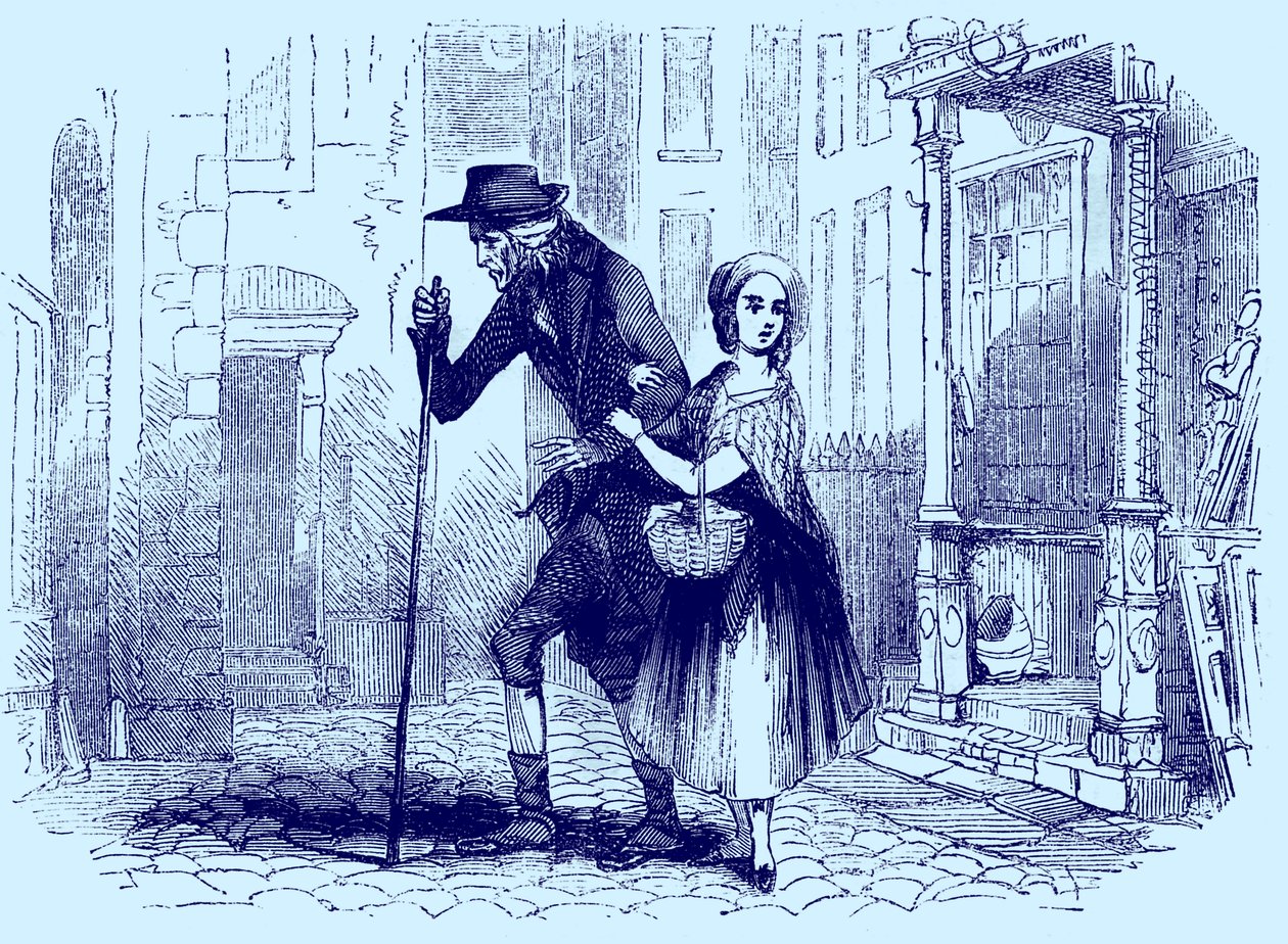 チャールズ・ディケンズの「The Old Curiosity Shop」。 作： ハブロナイト・ブラウン