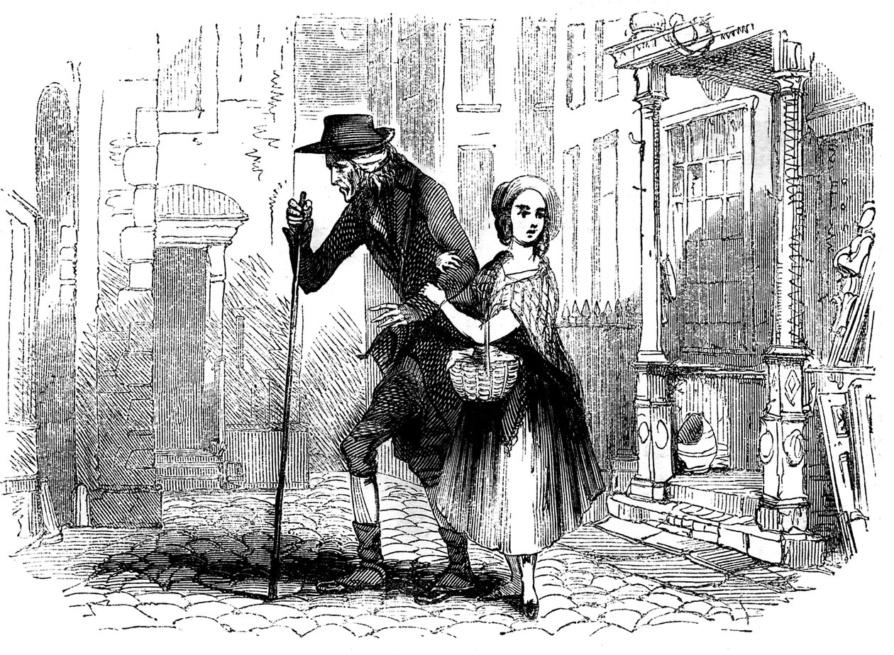 チャールズ・ディケンズの「The Old Curiosity Shop」。 作： ハブロナイト・ブラウン