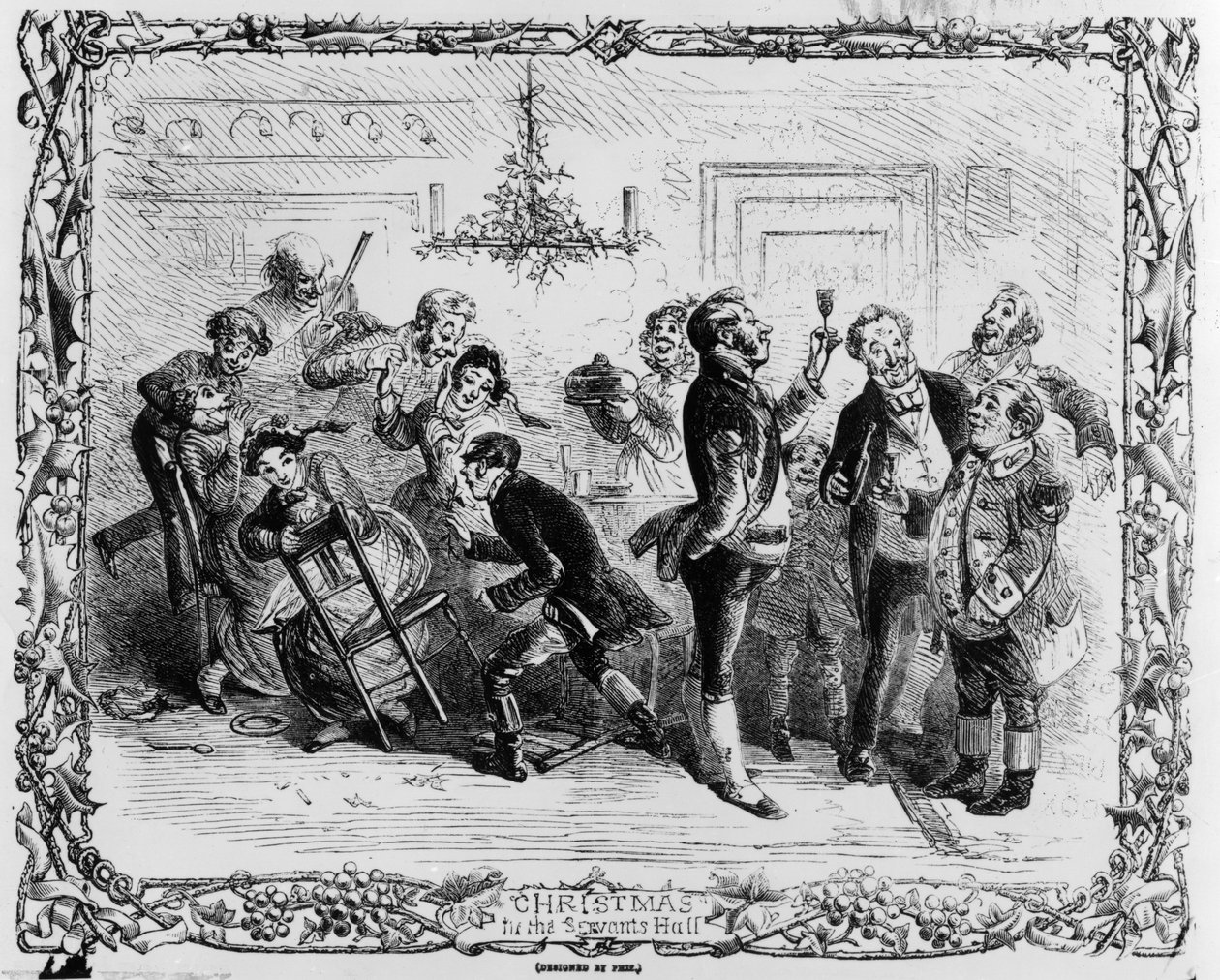 召使いのホールのクリスマス 作： ハブロナイト・ブラウン