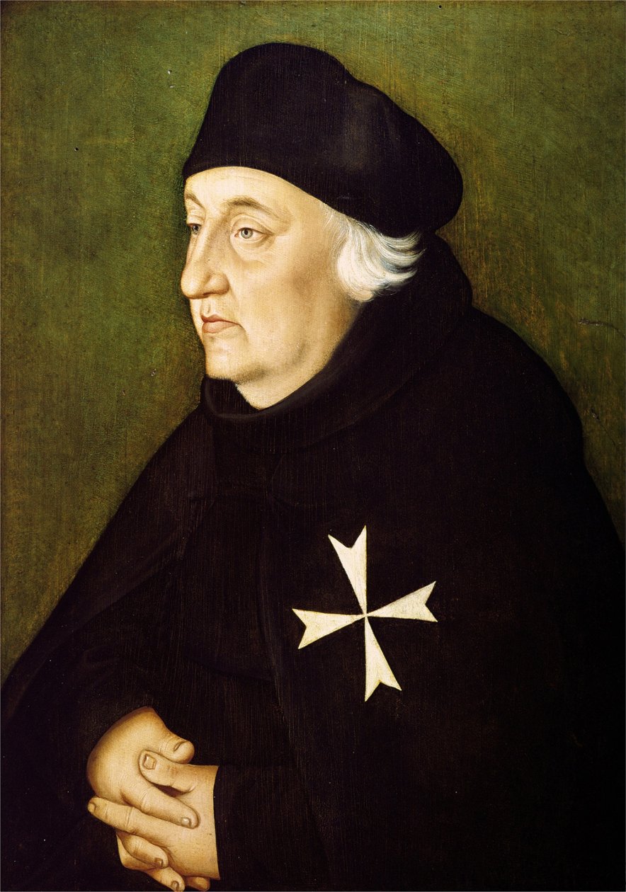 ドイツ語：Bildnis des Straßburger Johanniters Gregorius Beit マルタ騎士団、エルサレム聖ヨハネ騎士団員 作： ハンス・バルダン・グリエン