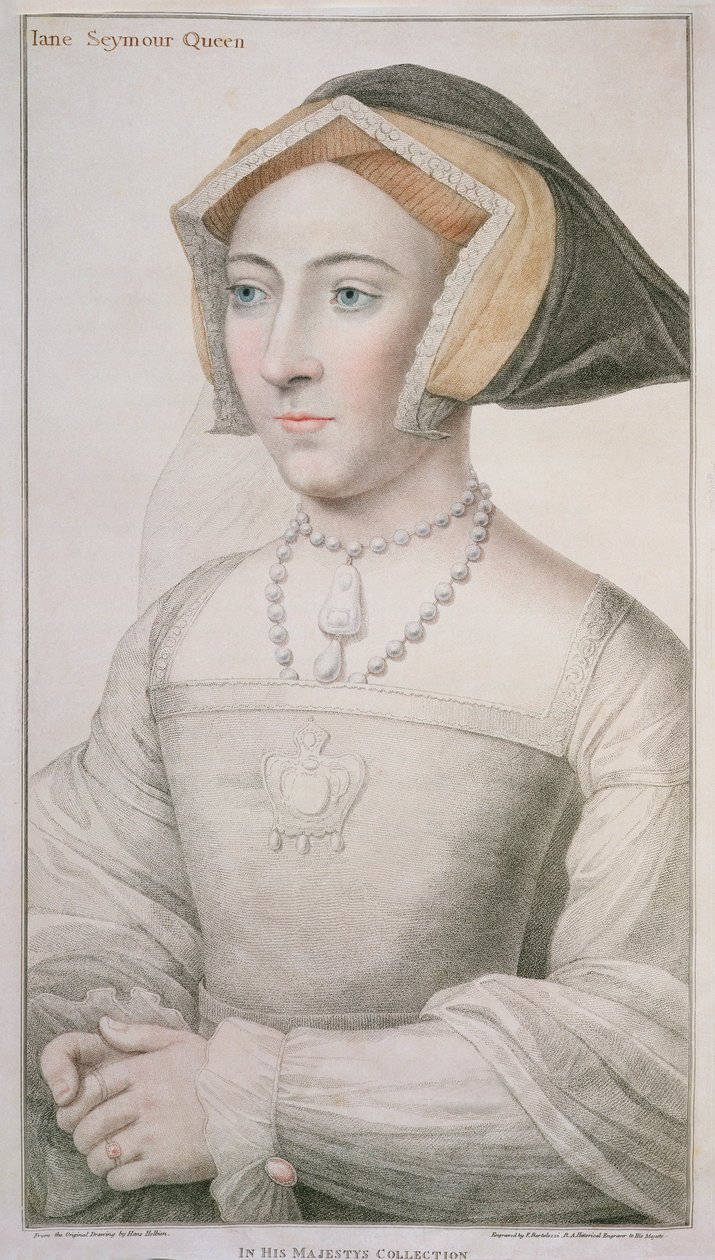 フランチェスコバルトロッツィ（1727-1815）によって刻まれたジェーンシーモア（c.1509-37） 作： ハンス・ホルバイン・ザ・ヤング
