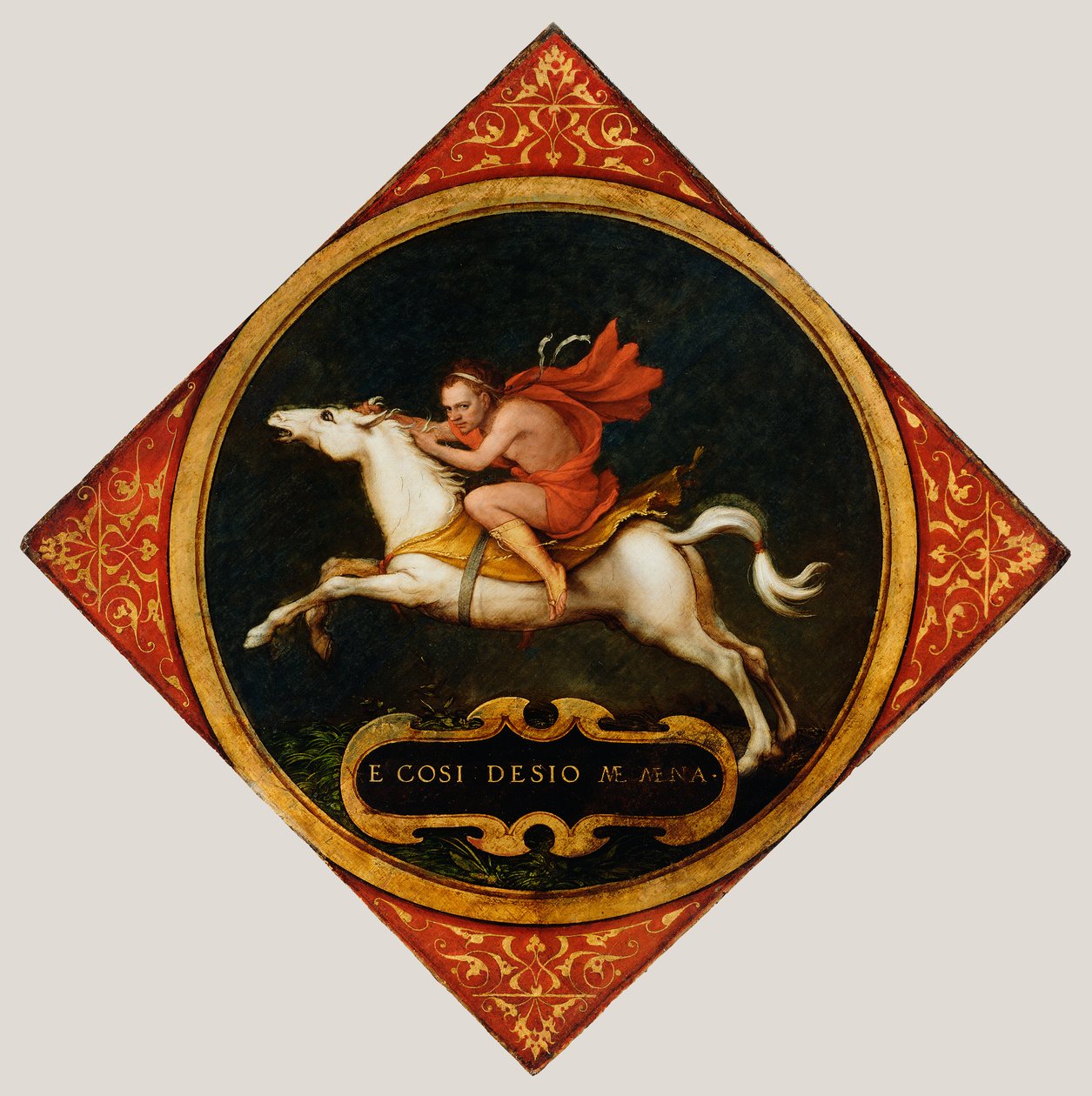情熱の寓意、1532-36年 作： ハンス・ホルバイン・ザ・ヤング