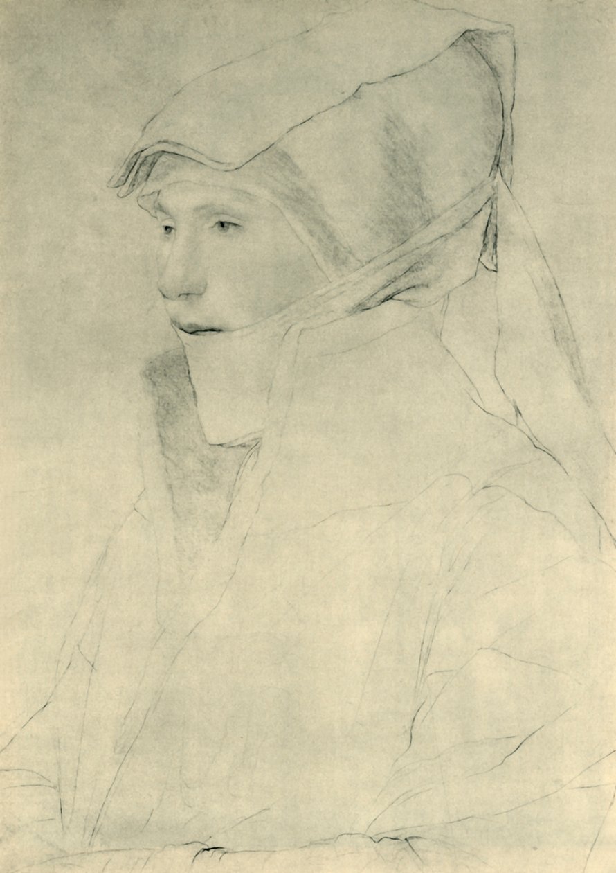 Dorothea Kannengiesser、1525-1526、1943年。 作： ハンス・ホルバイン・ザ・ヤング