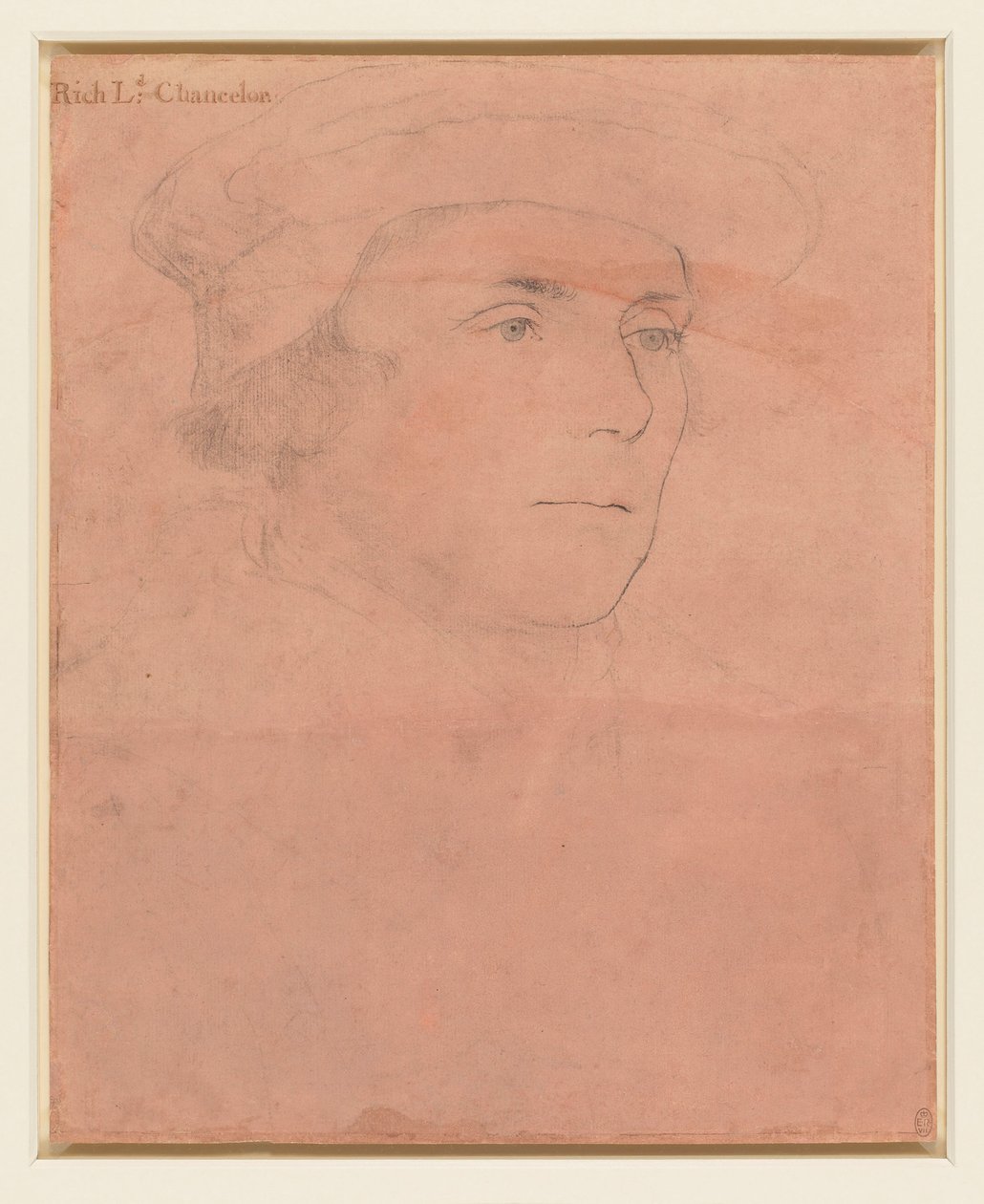 若きハンス・ホルバイン - リチャード・リッチ卿、後の第1代リッチ男爵 (14967-1567) 1532-43年頃 作： ハンス・ホルバイン一世