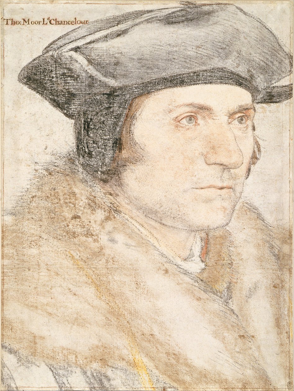 サー・トマス・モア（1478～1535年） 作： ハンス・ホルバイン一世