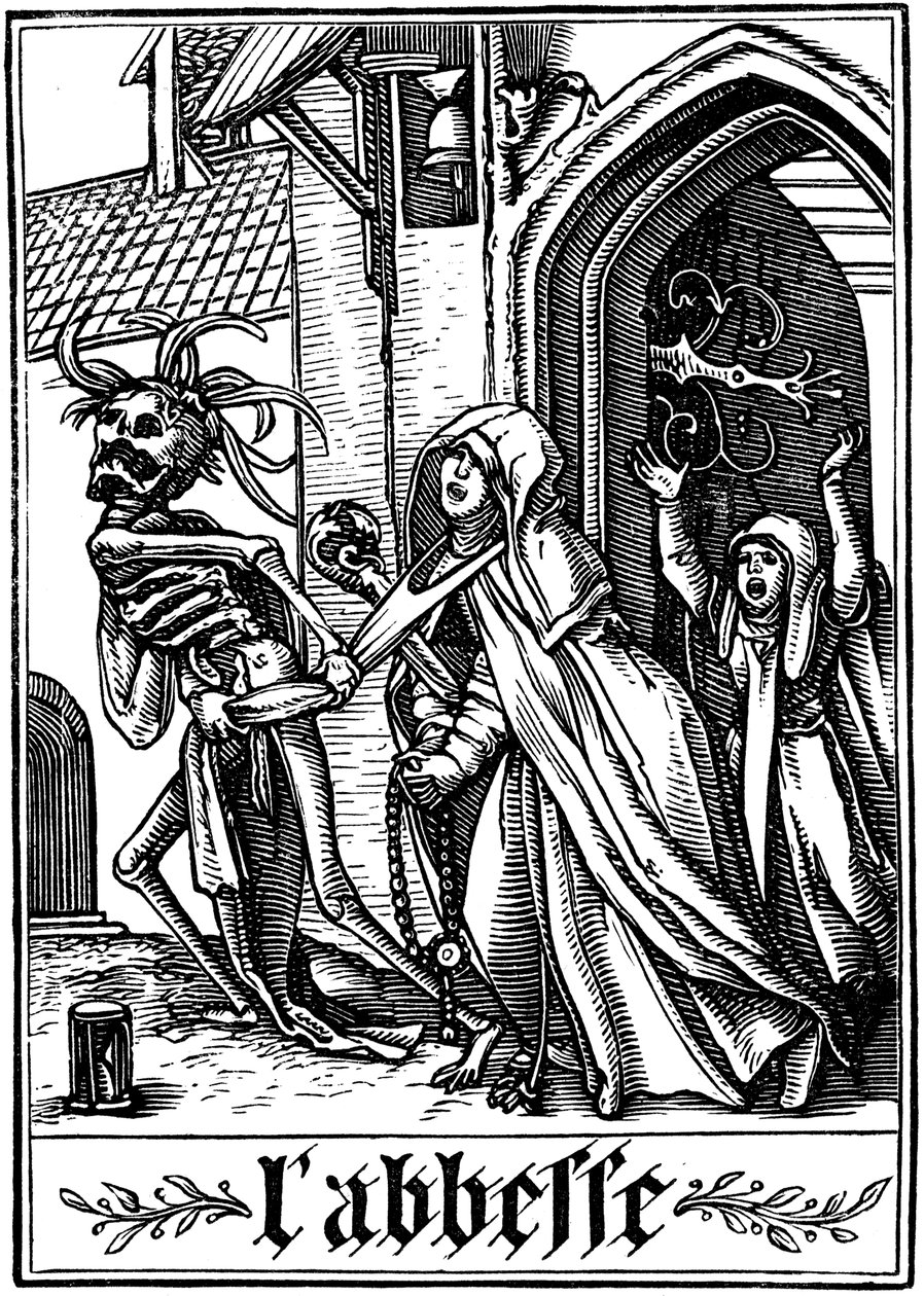 1538年に死去した修道院 作： ハンス・ホルバイン・ザ・ヤング