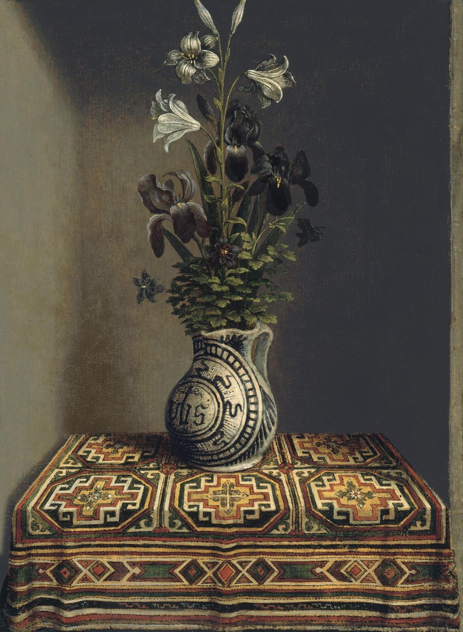 水差しの花、1485年頃 作： ハンス・メムリンク