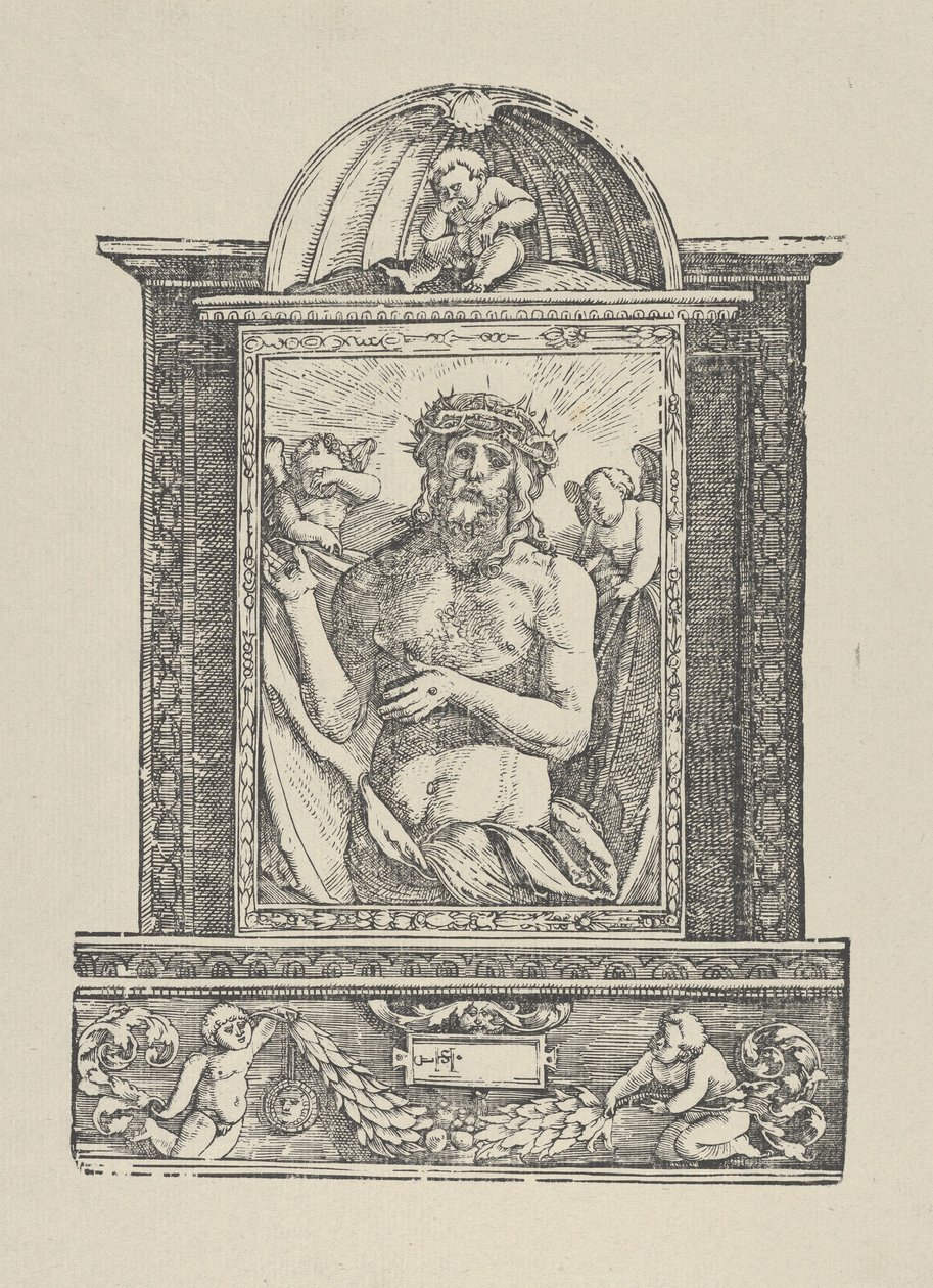 Ecce Homo Man of Sorrows、1922 年。 作： ハンス・ショイフェライン長老