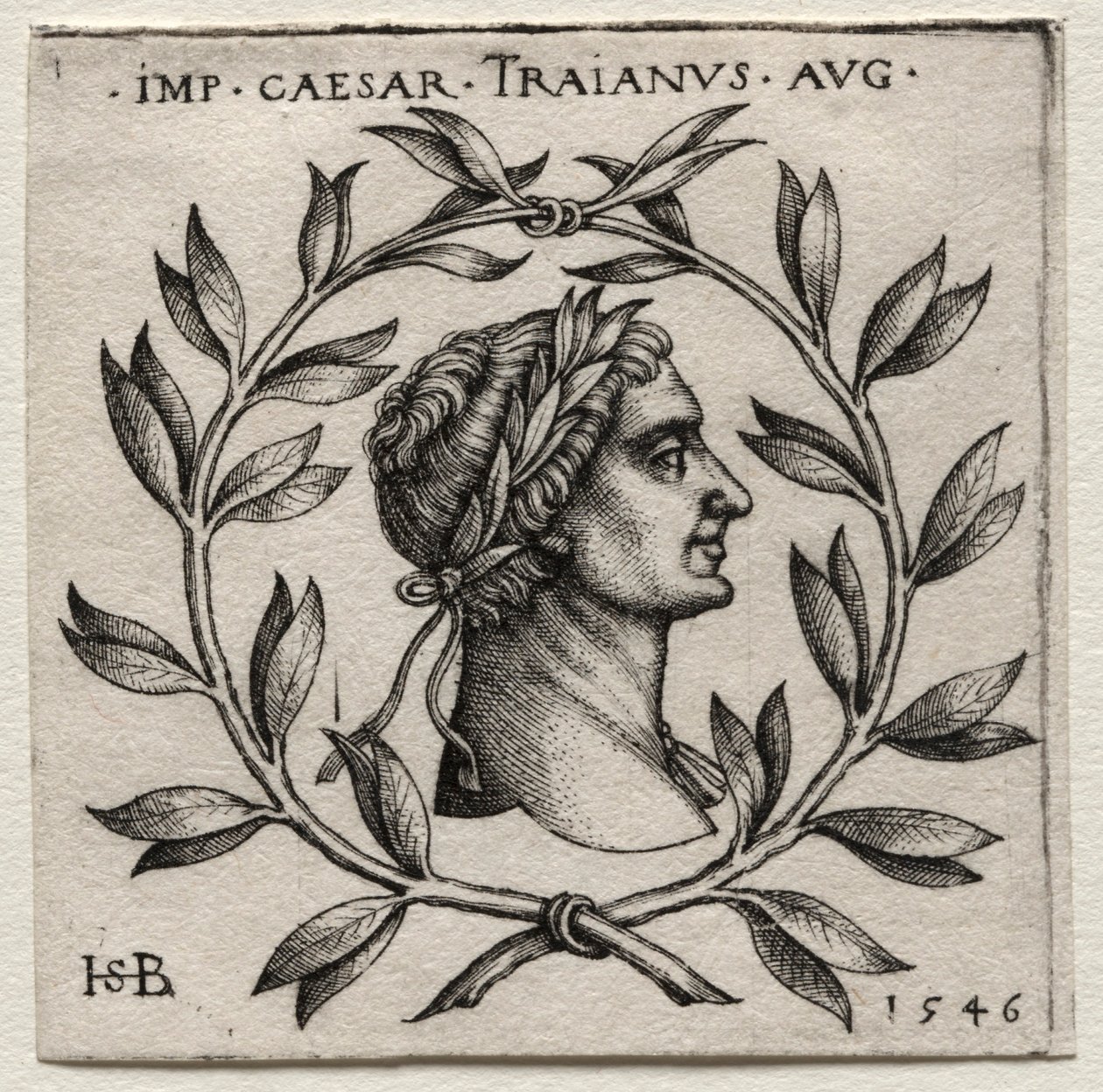 トラヤヌス、1546年。 作： ハンス・セバルド・ベハム