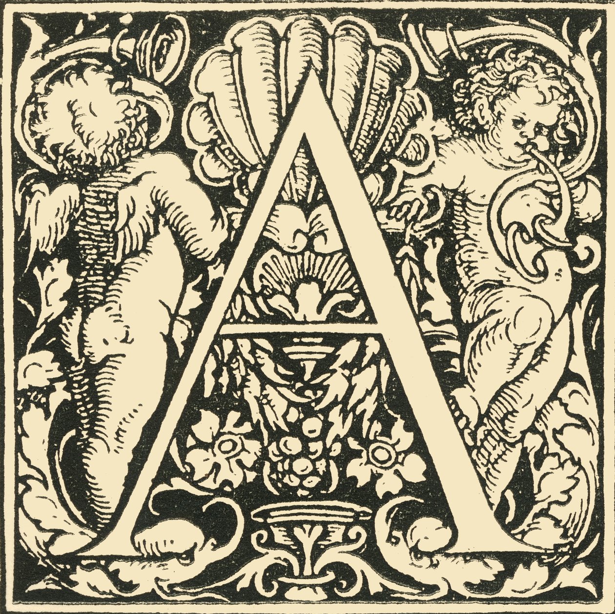 A-Hans Weiditzによるアルファベット、c1520-1521、1908。 作： ハンス・ワイディッツ