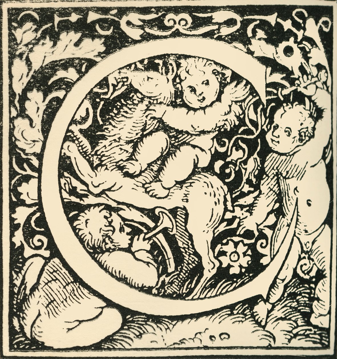C-Hans Weiditzによるアルファベット、c1520-1521、1908。 作： ハンス・ワイディッツ