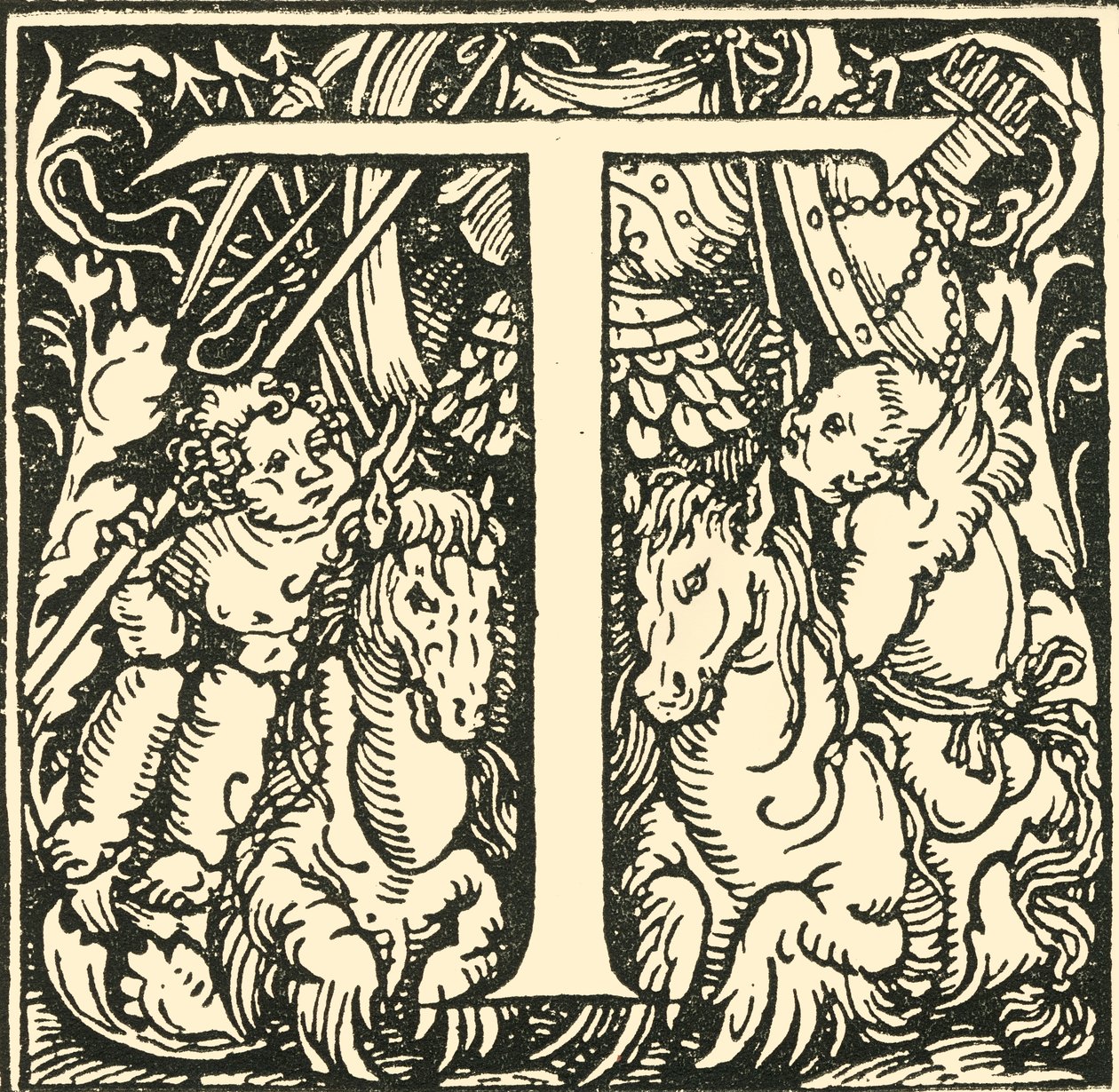 T-Hans Weiditzによるアルファベット、c1520-1521、1908。 作： ハンス・ワイディッツ