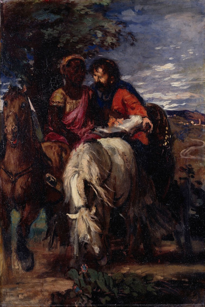 フィリポと宦官 作： ハンス・フォン・マレ