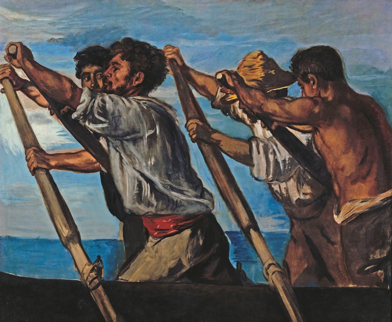 『The Rowers』 作： ハンス・フォン・マレ