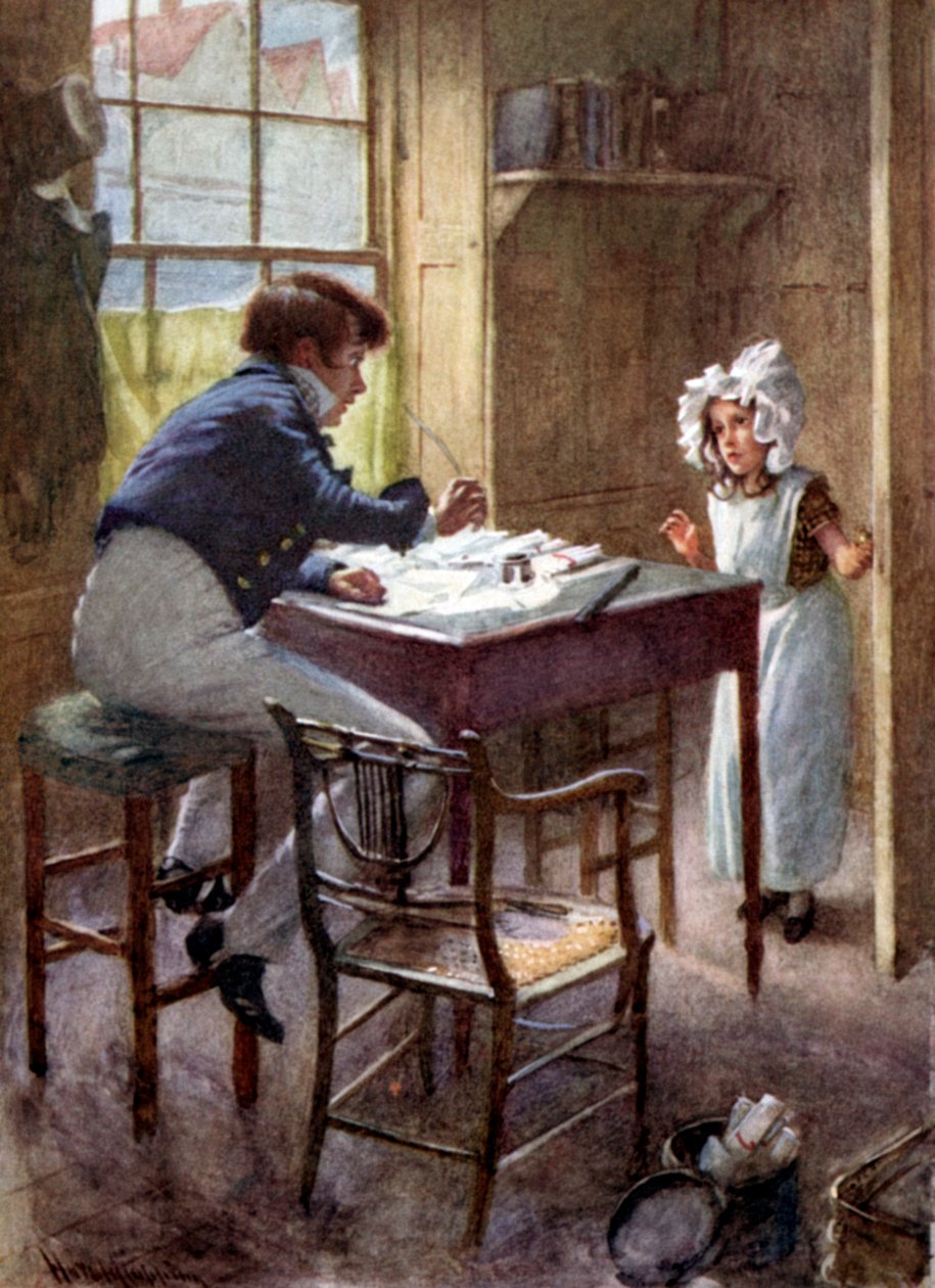 チャールズ・ディケンズの「The Old Curiosity Shop」。 作： ハロルド・コッピング