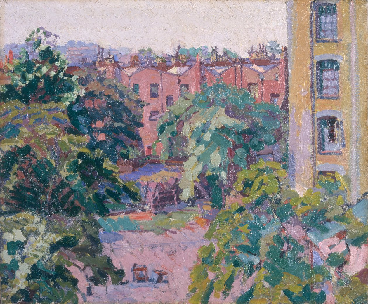 モーニングトン・クレセント」、1912年頃 作： ハロルド・ギルマン