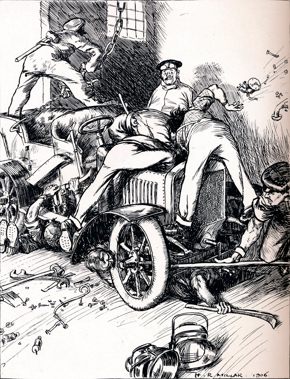 運転手へのヒント、1906 作： ハロルド・ロバート・ミラー