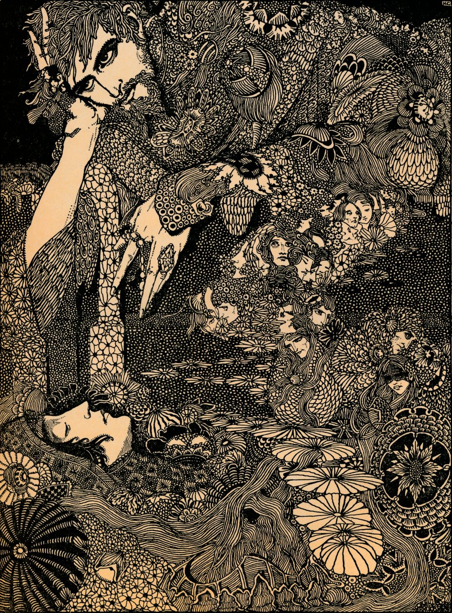 モレラ、c1920 作： ハリー・クラーク