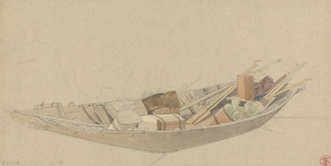 Um barco carregado 作： ハリー・ジョン・ジョンソン