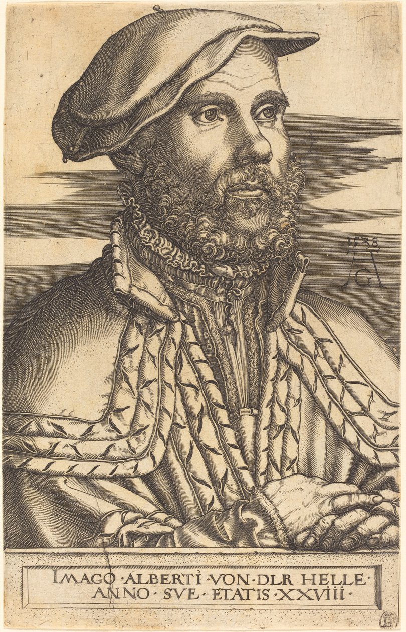 アルバート・ファン・デル・ヘレ、1538年。