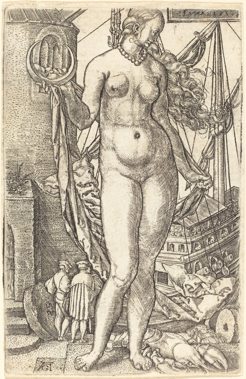 ルナ、1533年。 作： ハインリッヒ・アルデグリーバー
