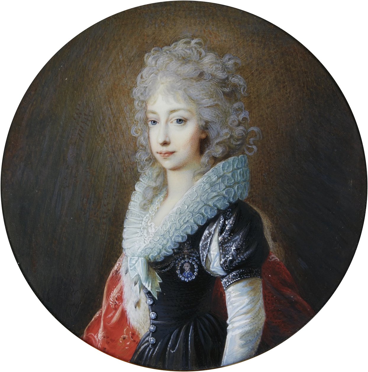 オーストリア大公妃マリー・クレメンティーネ（後のナポリ皇太子妃）の肖像（1777年-1801年 作： ハインリッヒ・フーガー