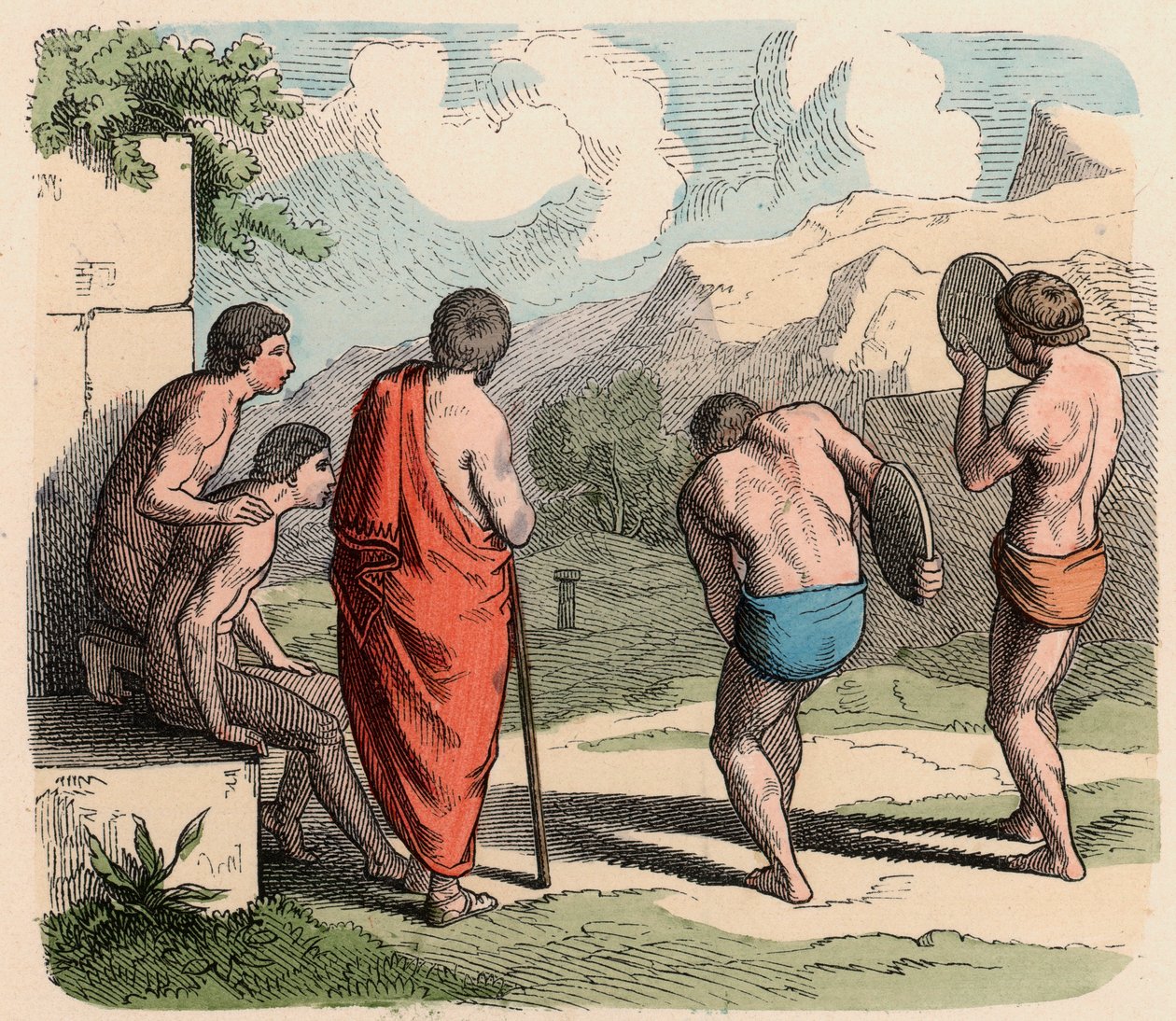 古代ギリシャスポーツ、円盤投擲