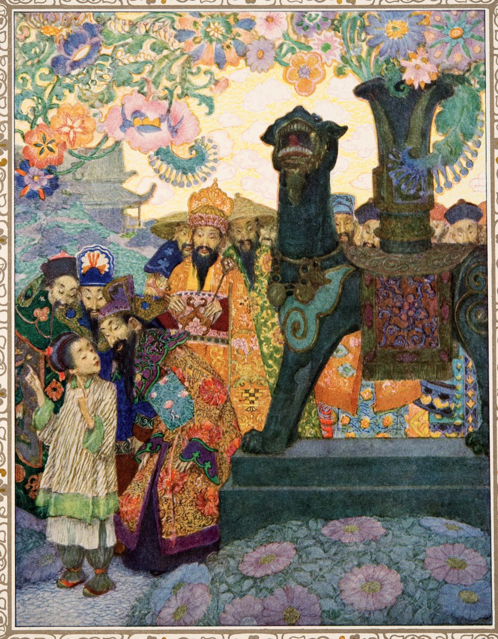 ハンスクリスチャンアンデルセンのパブ、テイルズのナイチンゲール。 1911 作： ハインリッヒとアーバンレフラー